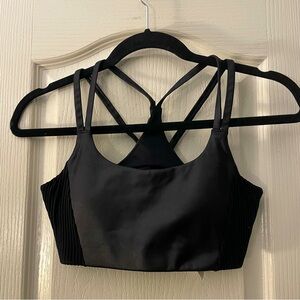 NWOT FABLETICS sz XS Padded Racerback Double Strap Sports Bra